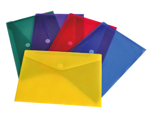 Translucent Poly Document Wallet